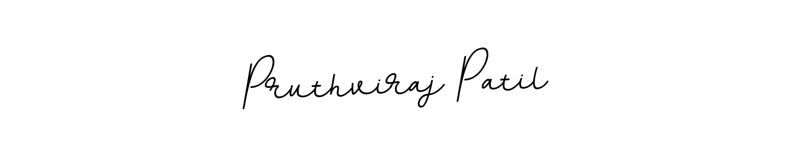 Use a signature maker to create a handwritten signature online. With this signature software, you can design (BallpointsItalic-DORy9) your own signature for name Pruthviraj Patil. Pruthviraj Patil signature style 11 images and pictures png
