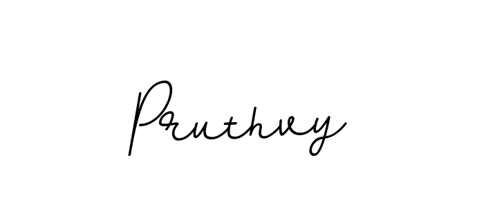 Pruthvy stylish signature style. Best Handwritten Sign (BallpointsItalic-DORy9) for my name. Handwritten Signature Collection Ideas for my name Pruthvy. Pruthvy signature style 11 images and pictures png