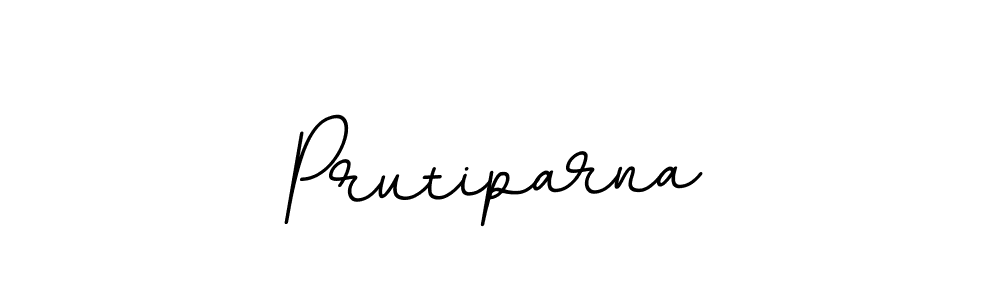 How to make Prutiparna signature? BallpointsItalic-DORy9 is a professional autograph style. Create handwritten signature for Prutiparna name. Prutiparna signature style 11 images and pictures png
