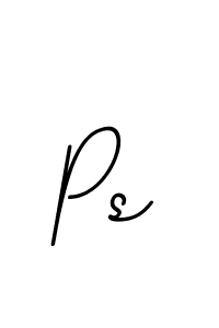 Create a beautiful signature design for name Ps. With this signature (BallpointsItalic-DORy9) fonts, you can make a handwritten signature for free. Ps signature style 11 images and pictures png