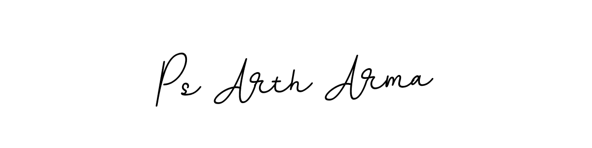Similarly BallpointsItalic-DORy9 is the best handwritten signature design. Signature creator online .You can use it as an online autograph creator for name Ps Arth Arma. Ps Arth Arma signature style 11 images and pictures png