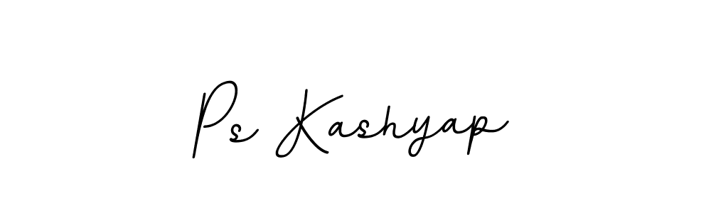 Ps Kashyap stylish signature style. Best Handwritten Sign (BallpointsItalic-DORy9) for my name. Handwritten Signature Collection Ideas for my name Ps Kashyap. Ps Kashyap signature style 11 images and pictures png