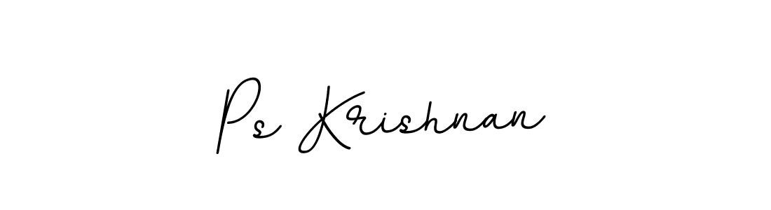 This is the best signature style for the Ps Krishnan name. Also you like these signature font (BallpointsItalic-DORy9). Mix name signature. Ps Krishnan signature style 11 images and pictures png