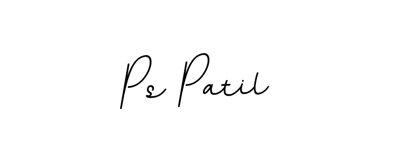 Ps Patil stylish signature style. Best Handwritten Sign (BallpointsItalic-DORy9) for my name. Handwritten Signature Collection Ideas for my name Ps Patil. Ps Patil signature style 11 images and pictures png