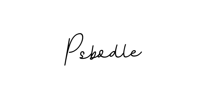 The best way (BallpointsItalic-DORy9) to make a short signature is to pick only two or three words in your name. The name Psbodle include a total of six letters. For converting this name. Psbodle signature style 11 images and pictures png