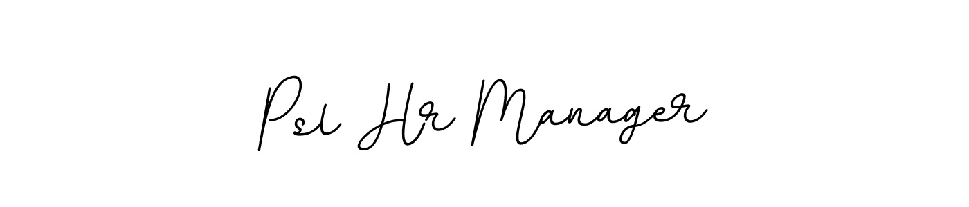 if you are searching for the best signature style for your name Psl Hr Manager. so please give up your signature search. here we have designed multiple signature styles  using BallpointsItalic-DORy9. Psl Hr Manager signature style 11 images and pictures png