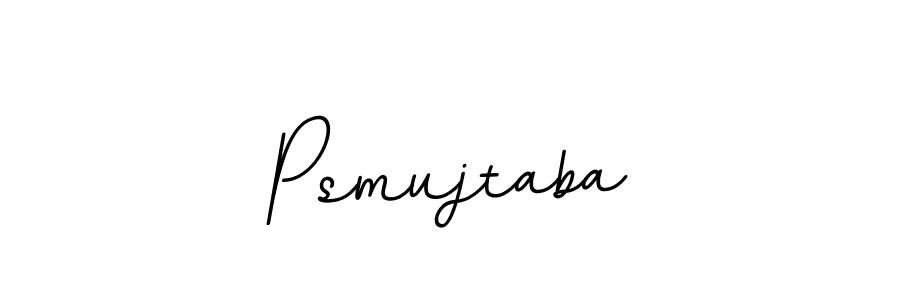How to make Psmujtaba signature? BallpointsItalic-DORy9 is a professional autograph style. Create handwritten signature for Psmujtaba name. Psmujtaba signature style 11 images and pictures png