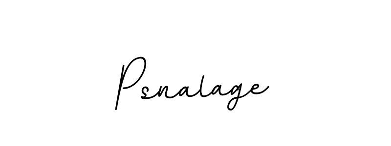 Use a signature maker to create a handwritten signature online. With this signature software, you can design (BallpointsItalic-DORy9) your own signature for name Psnalage. Psnalage signature style 11 images and pictures png