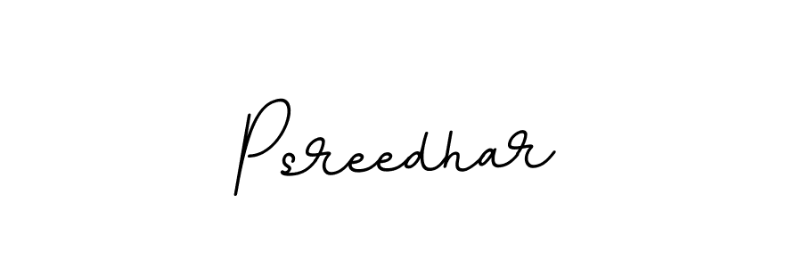 The best way (BallpointsItalic-DORy9) to make a short signature is to pick only two or three words in your name. The name Psreedhar include a total of six letters. For converting this name. Psreedhar signature style 11 images and pictures png