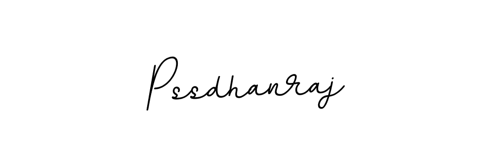 Use a signature maker to create a handwritten signature online. With this signature software, you can design (BallpointsItalic-DORy9) your own signature for name Pssdhanraj. Pssdhanraj signature style 11 images and pictures png