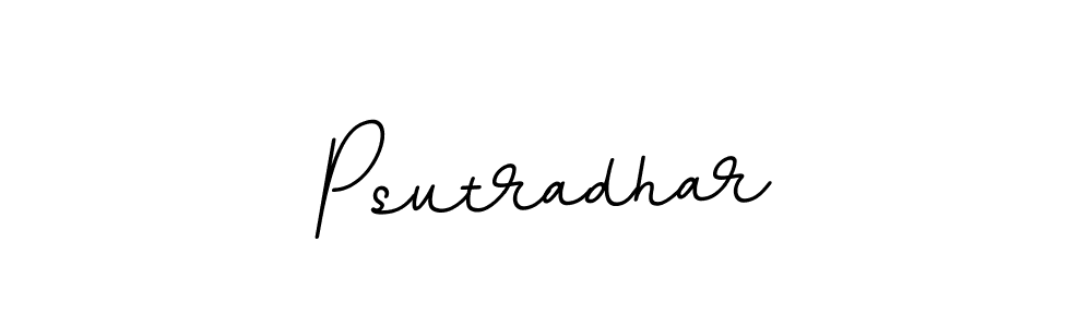 The best way (BallpointsItalic-DORy9) to make a short signature is to pick only two or three words in your name. The name Psutradhar include a total of six letters. For converting this name. Psutradhar signature style 11 images and pictures png