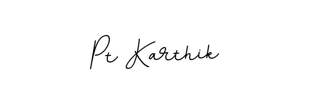 Check out images of Autograph of Pt Karthik name. Actor Pt Karthik Signature Style. BallpointsItalic-DORy9 is a professional sign style online. Pt Karthik signature style 11 images and pictures png