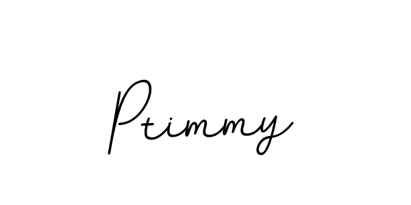 How to make Ptimmy name signature. Use BallpointsItalic-DORy9 style for creating short signs online. This is the latest handwritten sign. Ptimmy signature style 11 images and pictures png