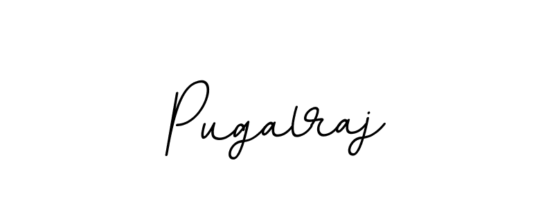 How to make Pugalraj name signature. Use BallpointsItalic-DORy9 style for creating short signs online. This is the latest handwritten sign. Pugalraj signature style 11 images and pictures png