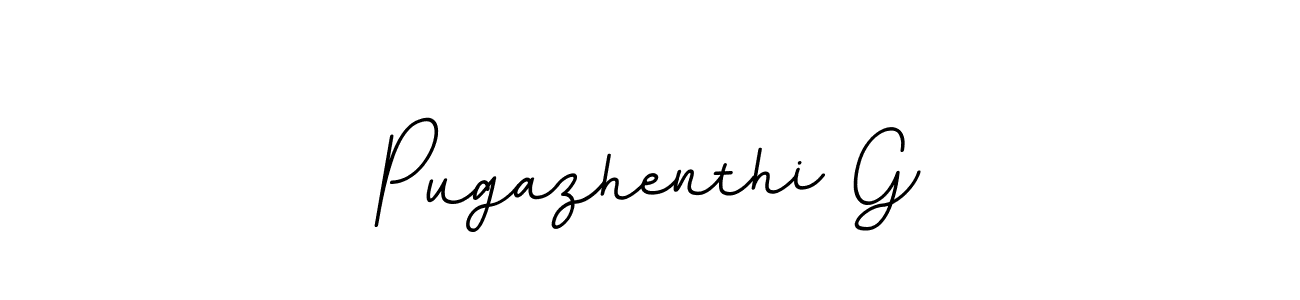 Also we have Pugazhenthi G name is the best signature style. Create professional handwritten signature collection using BallpointsItalic-DORy9 autograph style. Pugazhenthi G signature style 11 images and pictures png