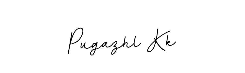 Design your own signature with our free online signature maker. With this signature software, you can create a handwritten (BallpointsItalic-DORy9) signature for name Pugazhl Kk. Pugazhl Kk signature style 11 images and pictures png