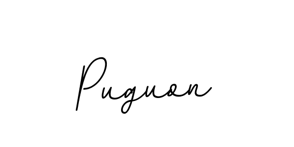 How to Draw Puguon signature style? BallpointsItalic-DORy9 is a latest design signature styles for name Puguon. Puguon signature style 11 images and pictures png