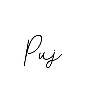 Puj stylish signature style. Best Handwritten Sign (BallpointsItalic-DORy9) for my name. Handwritten Signature Collection Ideas for my name Puj. Puj signature style 11 images and pictures png