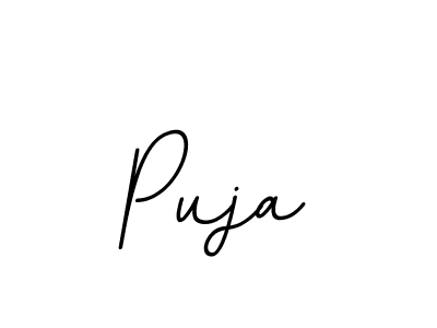 How to make Puja signature? BallpointsItalic-DORy9 is a professional autograph style. Create handwritten signature for Puja name. Puja signature style 11 images and pictures png