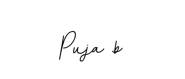 How to make Puja .b signature? BallpointsItalic-DORy9 is a professional autograph style. Create handwritten signature for Puja .b name. Puja .b signature style 11 images and pictures png