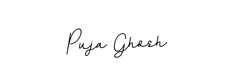 if you are searching for the best signature style for your name Puja Ghosh. so please give up your signature search. here we have designed multiple signature styles  using BallpointsItalic-DORy9. Puja Ghosh signature style 11 images and pictures png