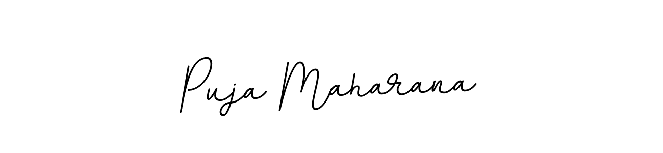 It looks lik you need a new signature style for name Puja Maharana. Design unique handwritten (BallpointsItalic-DORy9) signature with our free signature maker in just a few clicks. Puja Maharana signature style 11 images and pictures png