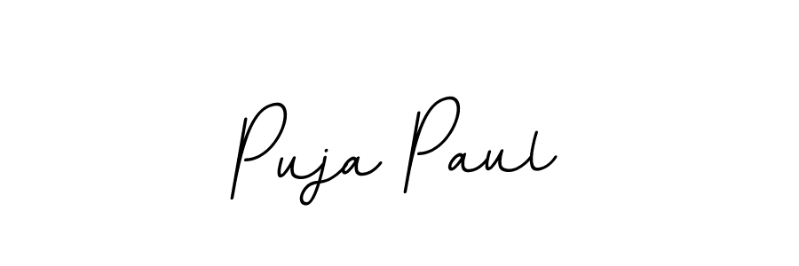 You should practise on your own different ways (BallpointsItalic-DORy9) to write your name (Puja Paul) in signature. don't let someone else do it for you. Puja Paul signature style 11 images and pictures png