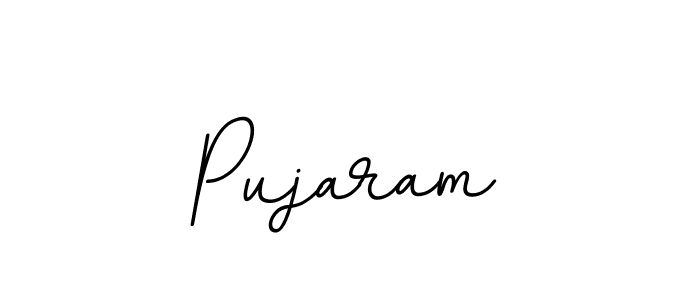 The best way (BallpointsItalic-DORy9) to make a short signature is to pick only two or three words in your name. The name Pujaram include a total of six letters. For converting this name. Pujaram signature style 11 images and pictures png