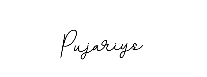 You can use this online signature creator to create a handwritten signature for the name Pujariys. This is the best online autograph maker. Pujariys signature style 11 images and pictures png