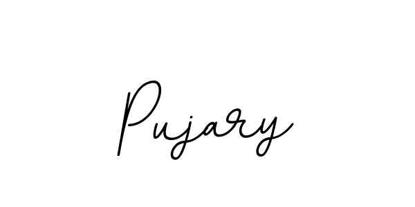 This is the best signature style for the Pujary name. Also you like these signature font (BallpointsItalic-DORy9). Mix name signature. Pujary signature style 11 images and pictures png