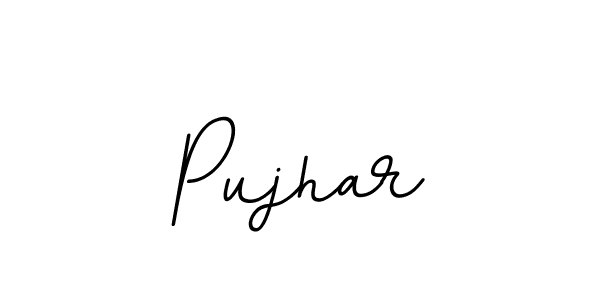 Pujhar stylish signature style. Best Handwritten Sign (BallpointsItalic-DORy9) for my name. Handwritten Signature Collection Ideas for my name Pujhar. Pujhar signature style 11 images and pictures png