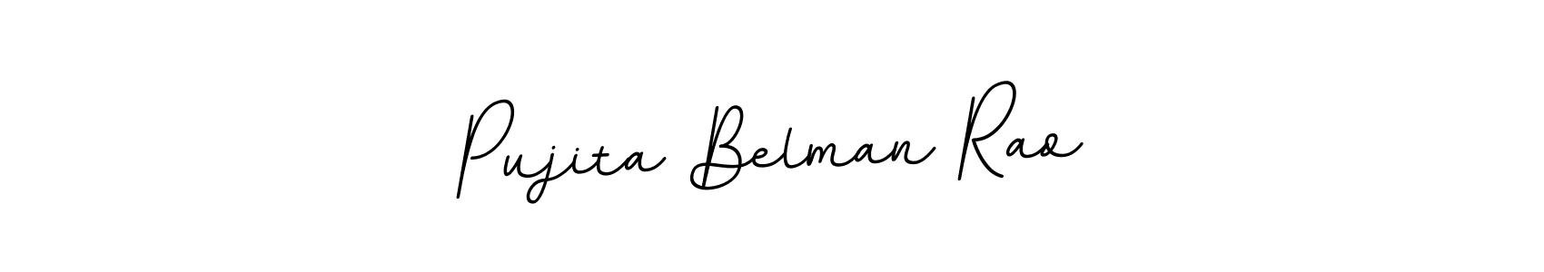 It looks lik you need a new signature style for name Pujita Belman Rao. Design unique handwritten (BallpointsItalic-DORy9) signature with our free signature maker in just a few clicks. Pujita Belman Rao signature style 11 images and pictures png