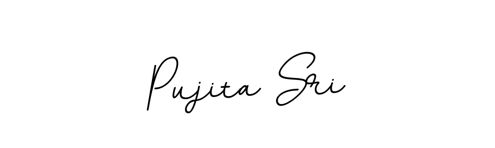 Also we have Pujita Sri name is the best signature style. Create professional handwritten signature collection using BallpointsItalic-DORy9 autograph style. Pujita Sri signature style 11 images and pictures png