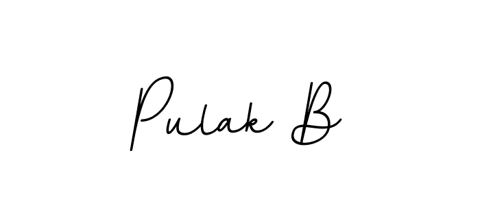 Similarly BallpointsItalic-DORy9 is the best handwritten signature design. Signature creator online .You can use it as an online autograph creator for name Pulak B. Pulak B signature style 11 images and pictures png