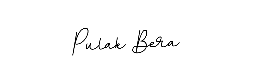 Create a beautiful signature design for name Pulak Bera. With this signature (BallpointsItalic-DORy9) fonts, you can make a handwritten signature for free. Pulak Bera signature style 11 images and pictures png