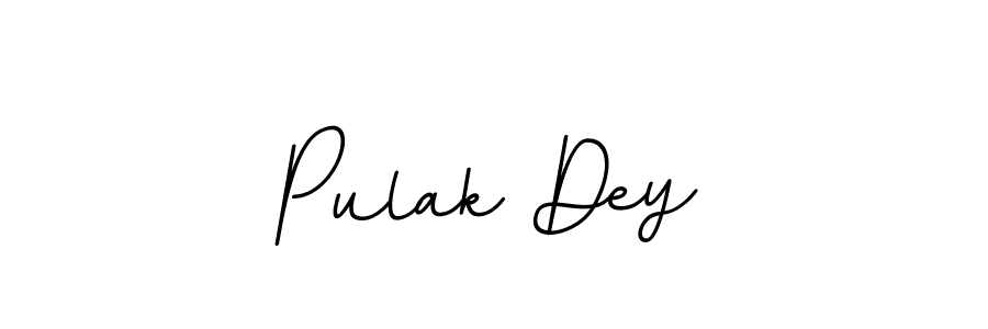 The best way (BallpointsItalic-DORy9) to make a short signature is to pick only two or three words in your name. The name Pulak Dey include a total of six letters. For converting this name. Pulak Dey signature style 11 images and pictures png