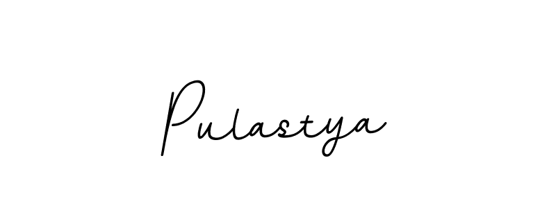 Make a beautiful signature design for name Pulastya. With this signature (BallpointsItalic-DORy9) style, you can create a handwritten signature for free. Pulastya signature style 11 images and pictures png