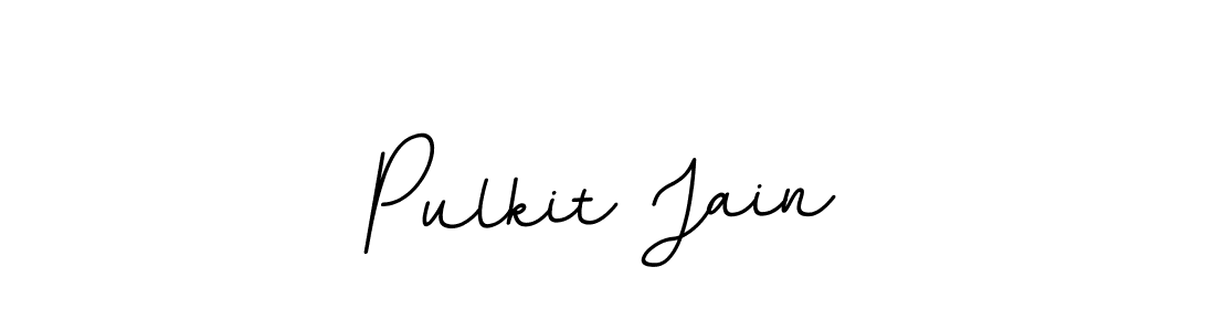 Pulkit Jain stylish signature style. Best Handwritten Sign (BallpointsItalic-DORy9) for my name. Handwritten Signature Collection Ideas for my name Pulkit Jain. Pulkit Jain signature style 11 images and pictures png