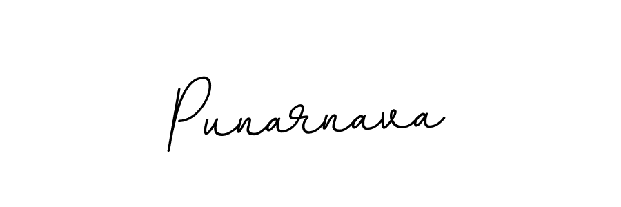 Make a beautiful signature design for name Punarnava. With this signature (BallpointsItalic-DORy9) style, you can create a handwritten signature for free. Punarnava signature style 11 images and pictures png