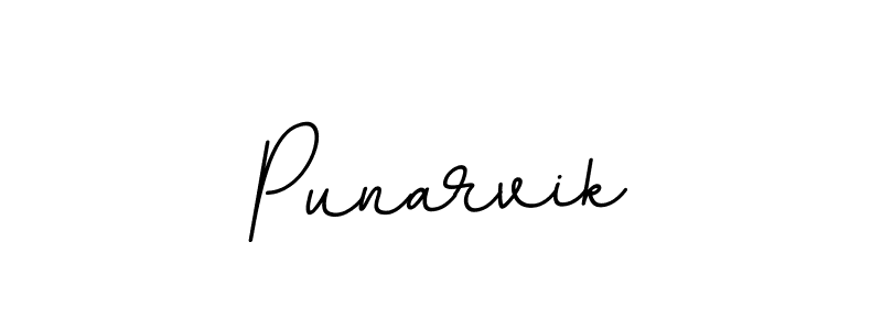 How to make Punarvik signature? BallpointsItalic-DORy9 is a professional autograph style. Create handwritten signature for Punarvik name. Punarvik signature style 11 images and pictures png