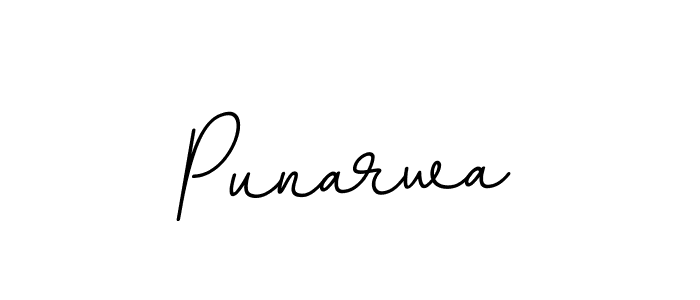 Punarwa stylish signature style. Best Handwritten Sign (BallpointsItalic-DORy9) for my name. Handwritten Signature Collection Ideas for my name Punarwa. Punarwa signature style 11 images and pictures png