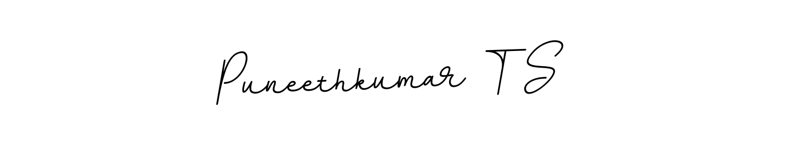 Also we have Puneethkumar T S name is the best signature style. Create professional handwritten signature collection using BallpointsItalic-DORy9 autograph style. Puneethkumar T S signature style 11 images and pictures png