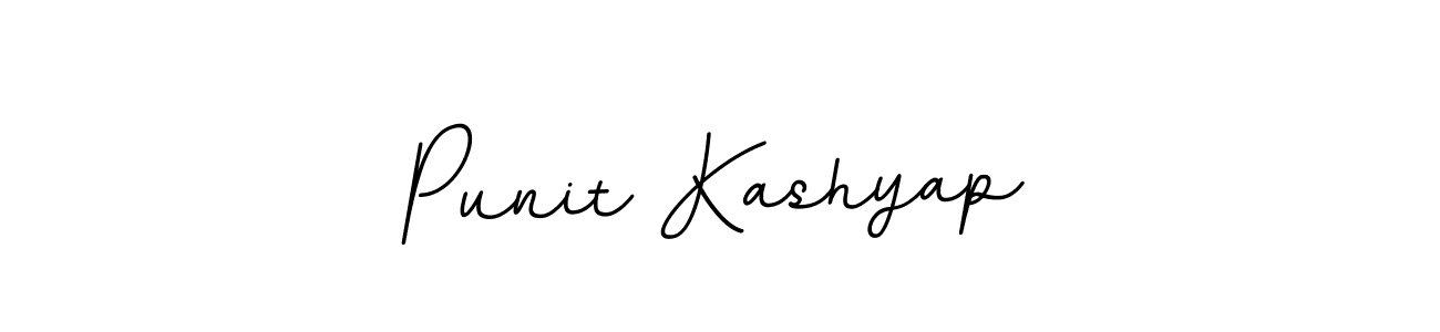 Create a beautiful signature design for name Punit Kashyap. With this signature (BallpointsItalic-DORy9) fonts, you can make a handwritten signature for free. Punit Kashyap signature style 11 images and pictures png