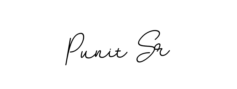 You should practise on your own different ways (BallpointsItalic-DORy9) to write your name (Punit Sr) in signature. don't let someone else do it for you. Punit Sr signature style 11 images and pictures png