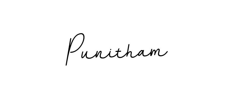 Also You can easily find your signature by using the search form. We will create Punitham name handwritten signature images for you free of cost using BallpointsItalic-DORy9 sign style. Punitham signature style 11 images and pictures png