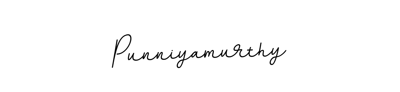 How to make Punniyamurthy signature? BallpointsItalic-DORy9 is a professional autograph style. Create handwritten signature for Punniyamurthy name. Punniyamurthy signature style 11 images and pictures png
