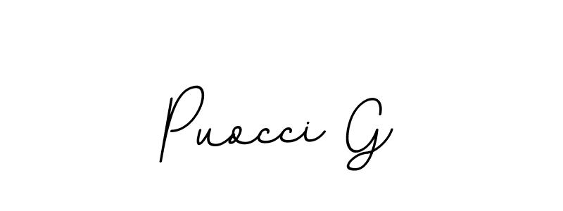 Also we have Puocci G name is the best signature style. Create professional handwritten signature collection using BallpointsItalic-DORy9 autograph style. Puocci G signature style 11 images and pictures png