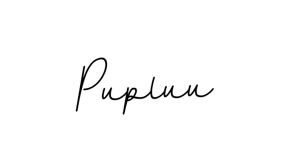 Make a beautiful signature design for name Pupluu. With this signature (BallpointsItalic-DORy9) style, you can create a handwritten signature for free. Pupluu signature style 11 images and pictures png