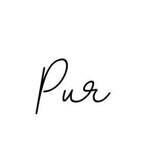 Pur stylish signature style. Best Handwritten Sign (BallpointsItalic-DORy9) for my name. Handwritten Signature Collection Ideas for my name Pur. Pur signature style 11 images and pictures png