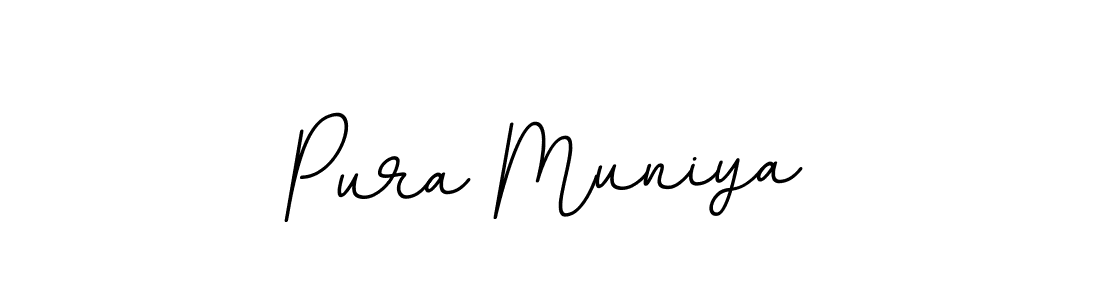 Once you've used our free online signature maker to create your best signature BallpointsItalic-DORy9 style, it's time to enjoy all of the benefits that Pura Muniya name signing documents. Pura Muniya signature style 11 images and pictures png